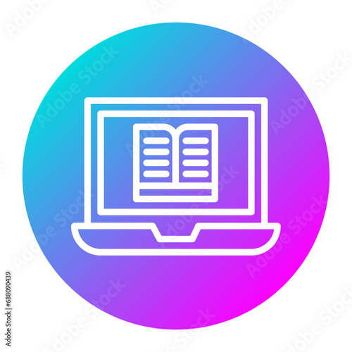 School Laptop Icon