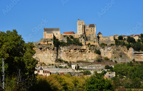 Beynac  France - october 7 2023   the castle