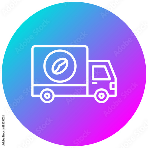 Coffee Truck Icon