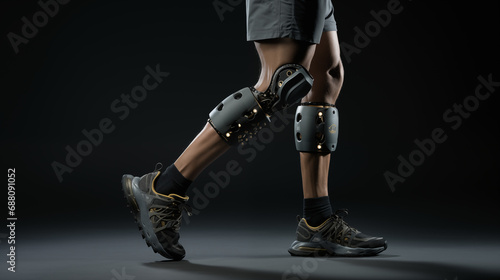 Modern Robotic Prosthetic Knee in Motion