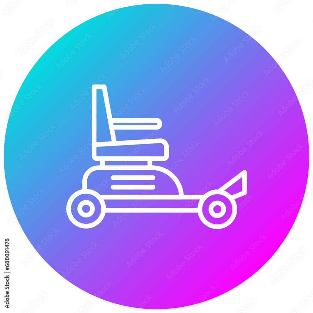 Automatic Wheelchair Icon Automatic Wheelchair Icon