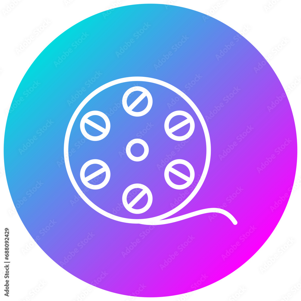 Film Reel Icon Film Reel Icon