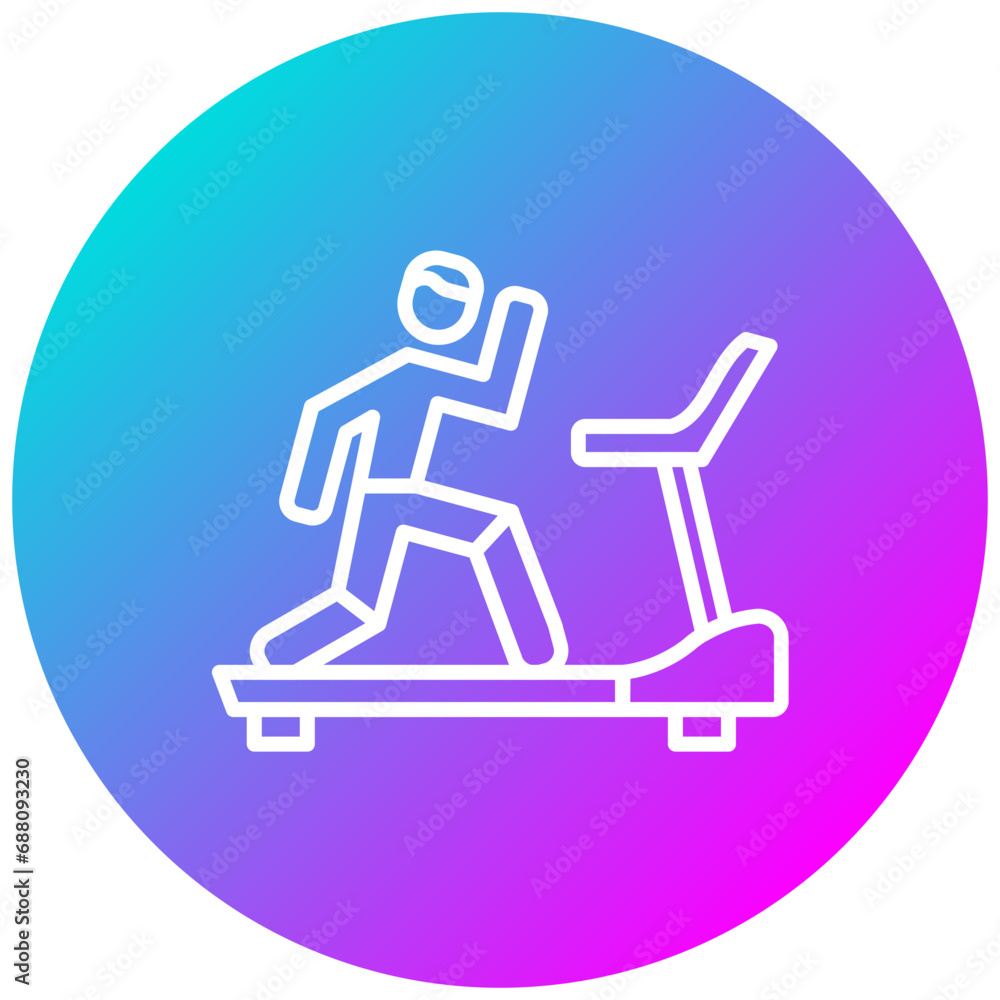 Treadmill Icon Treadmill Icon