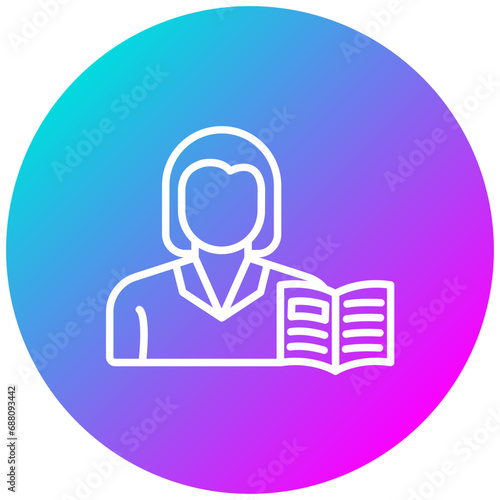 Woman Recipes Icon