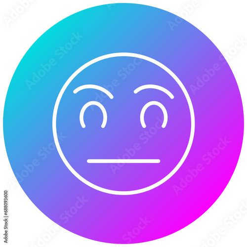 Neutral Face Icon