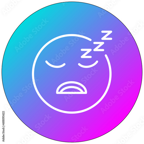 Sleepy Face Icon