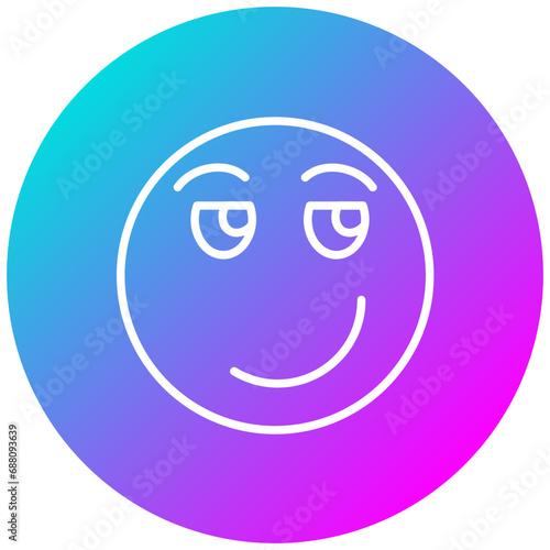 Smirking Face Icon
