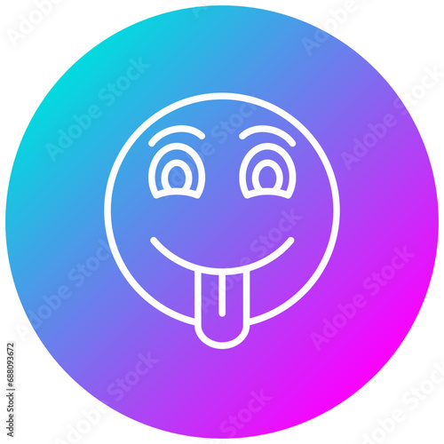 Winking Face with Tongue Icon