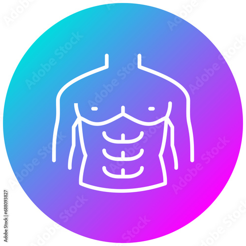 Chest Muscle Icon