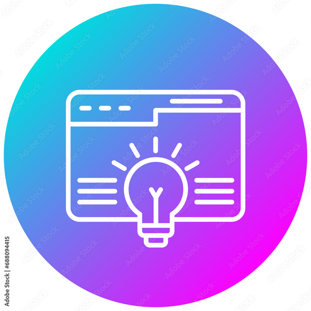Website Concept Icon