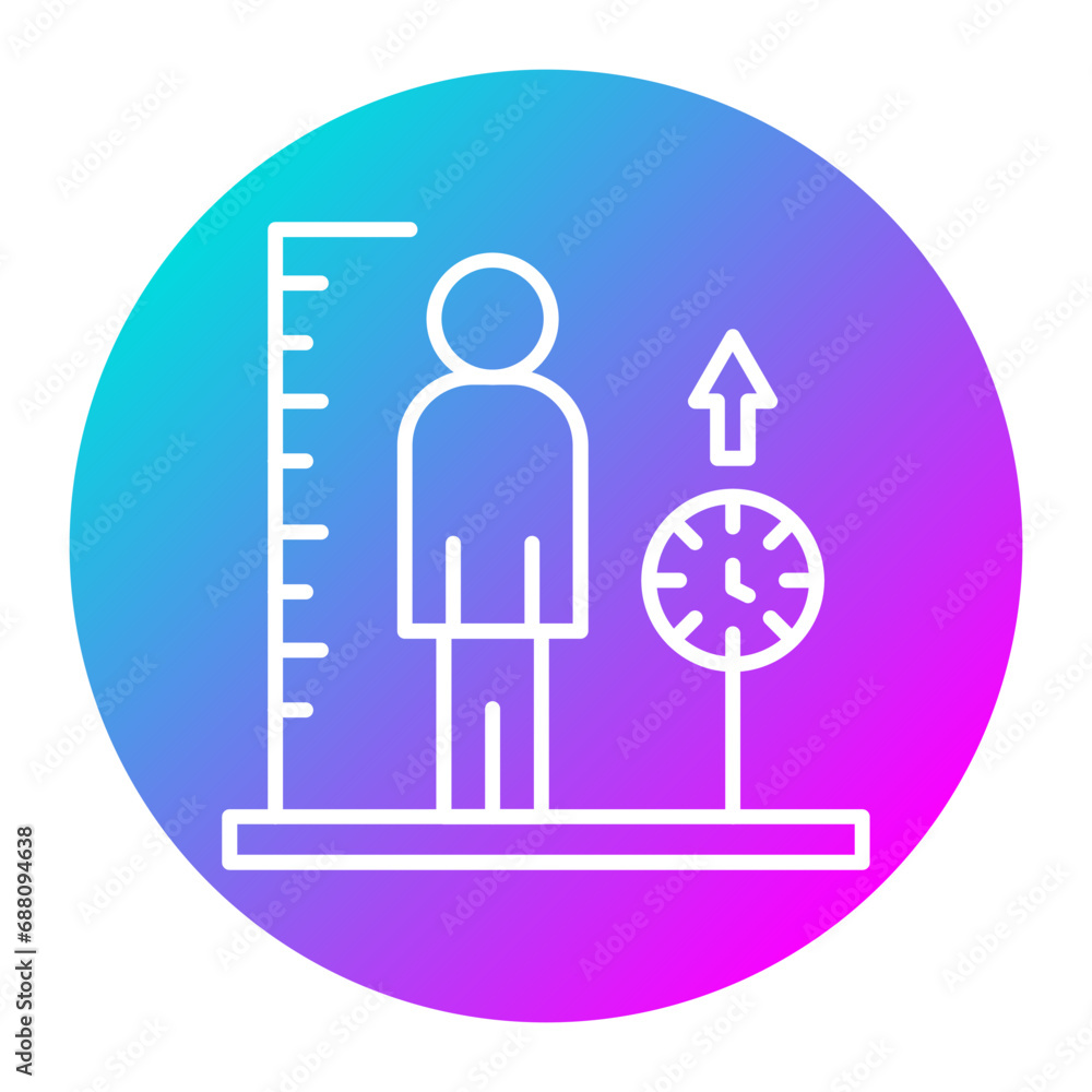 Body Mass Index Icon Body Mass Index Icon
