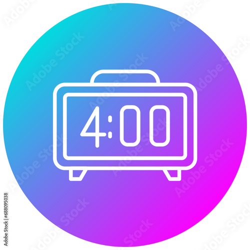 Digital Clock Icon