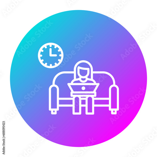 Relax Work Icon