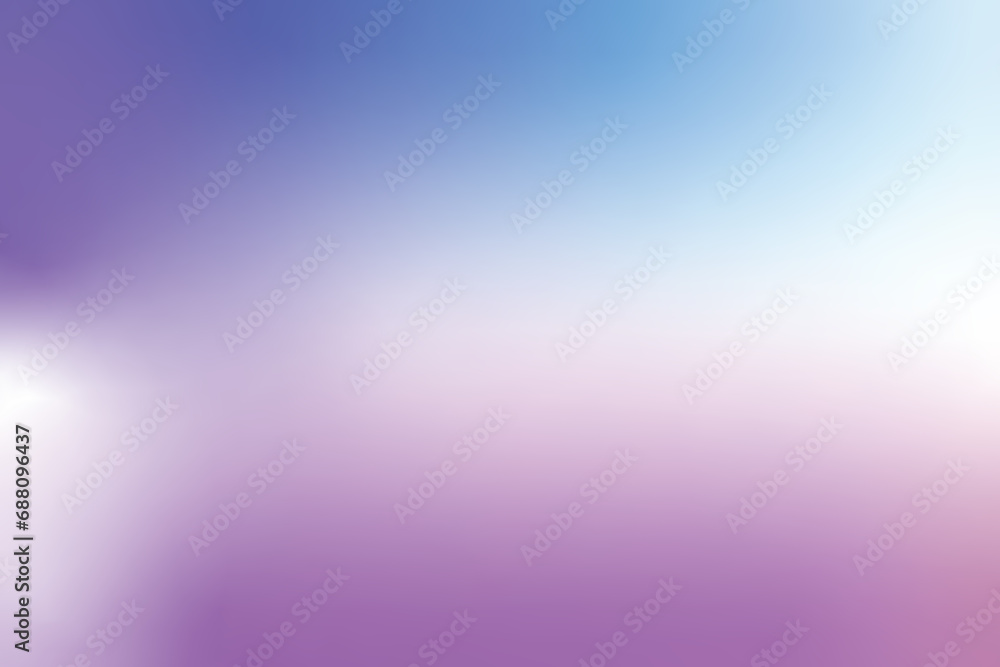 Smooth abstract purple and blue gradient background vector