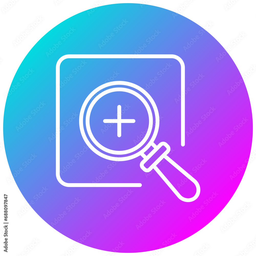 Fototapeta premium Zoom In Icon