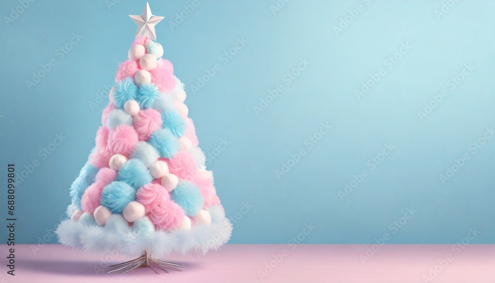 Pink and white Candy Christmas tree decorations Pink and white Candy Christmas tree decorations