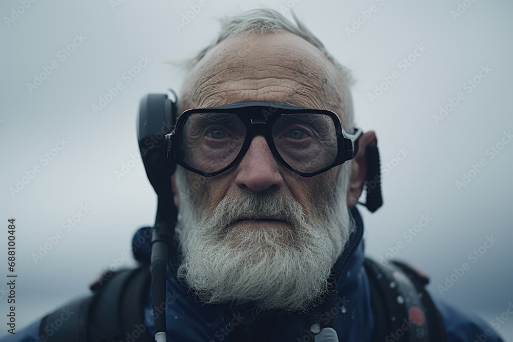 portrait captures the essence of an elderly man in soft, diffused light, his glasses adding a touch of wisdom to his distinguished features portrait captures the essence of an elderly man in soft, diffused light, his glasses adding a touch of wisdom to his distinguished features