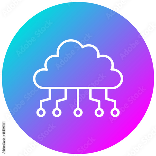 Cloud Computing Icon