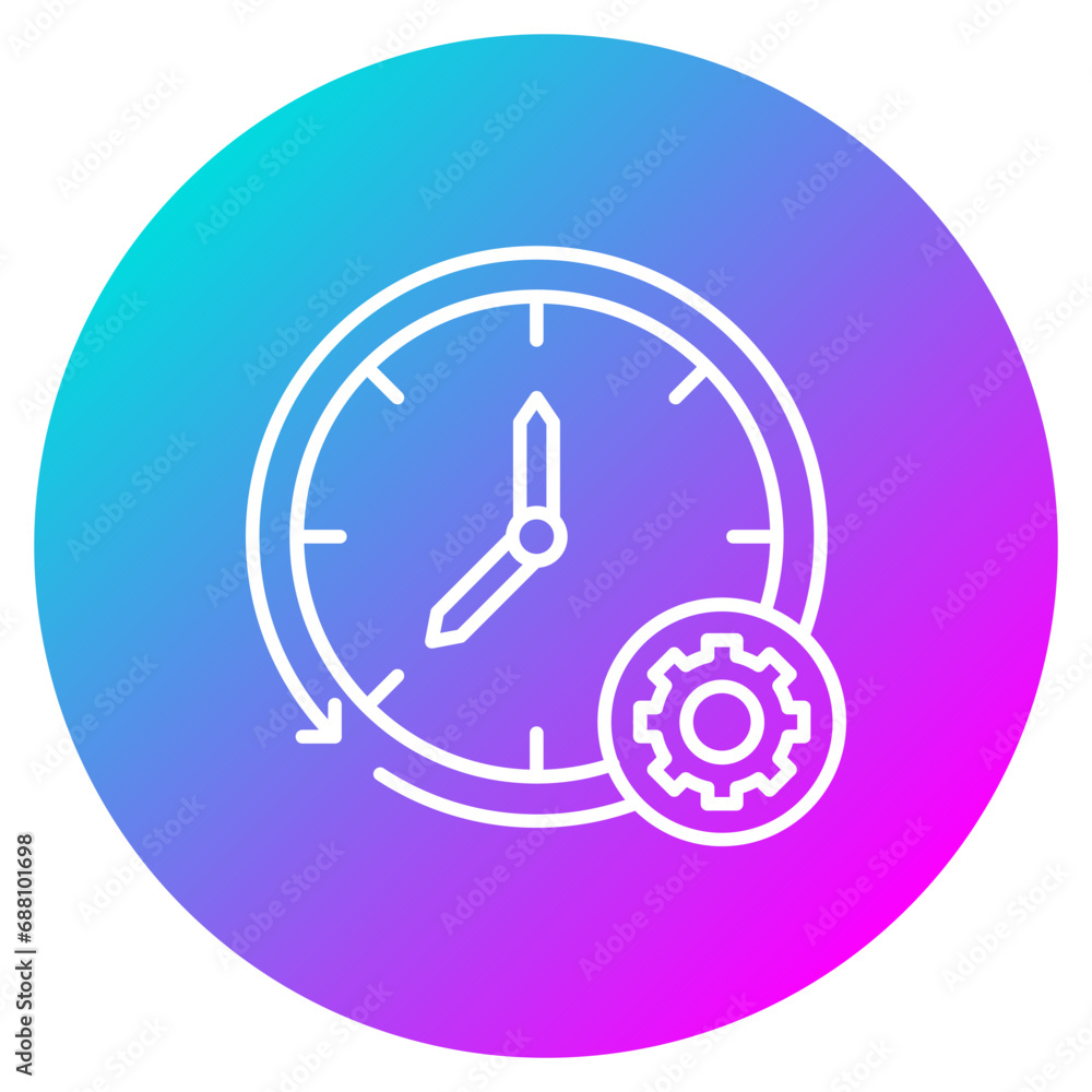 Time Management Icon Time Management Icon
