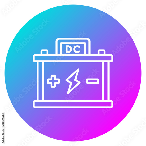 DC Voltage Source Icon