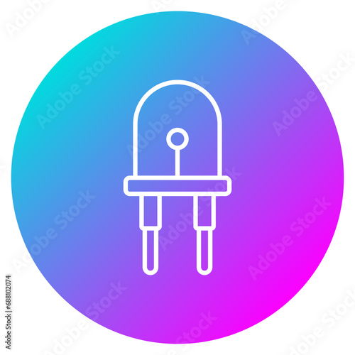 Light Emitting Diode Icon