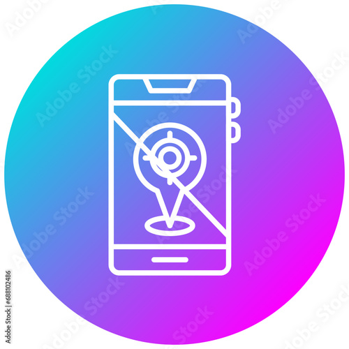 GPS Not Fixed Icon