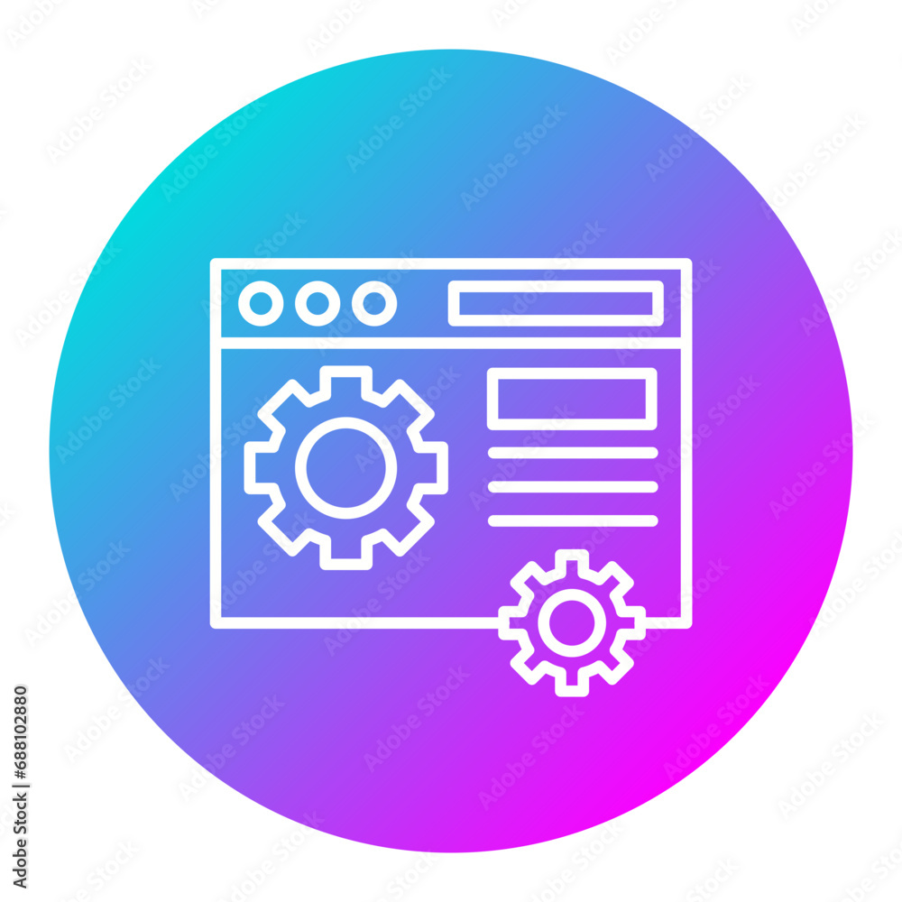 Web Maintenance Icon Web Maintenance Icon