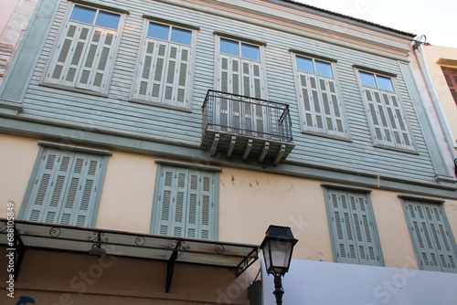 old house in rethymno in crete in greece