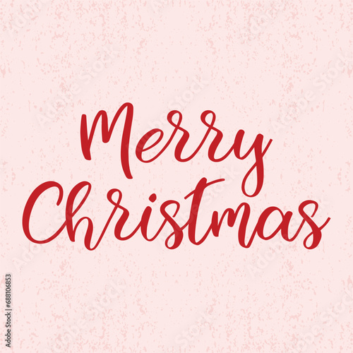 Merry Christmas vector text vintage card design. Creative typography for Holiday Greeting Gift Poster. © Shahiduzzaman