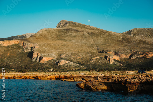 landscape with lake