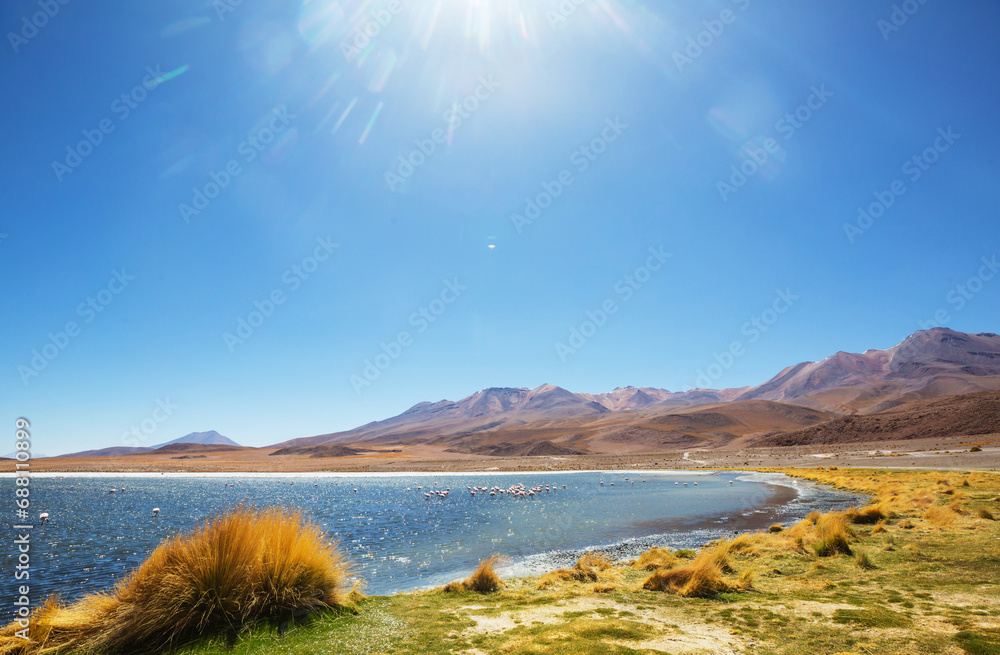 Obraz premium Lake in Bolivia