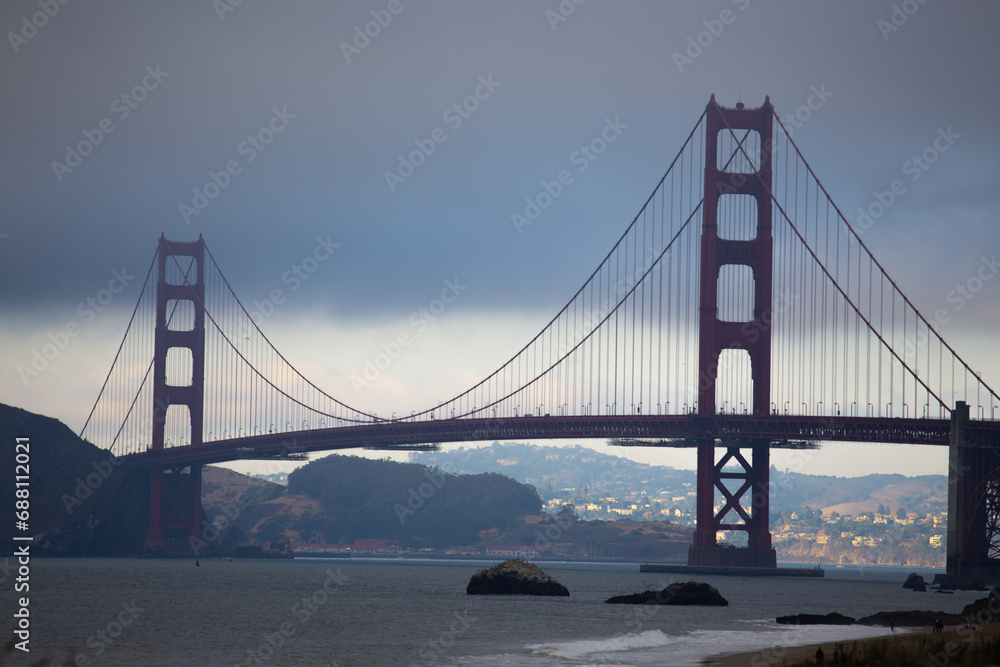 Naklejka premium Golden Gate Bridge in San Francisco