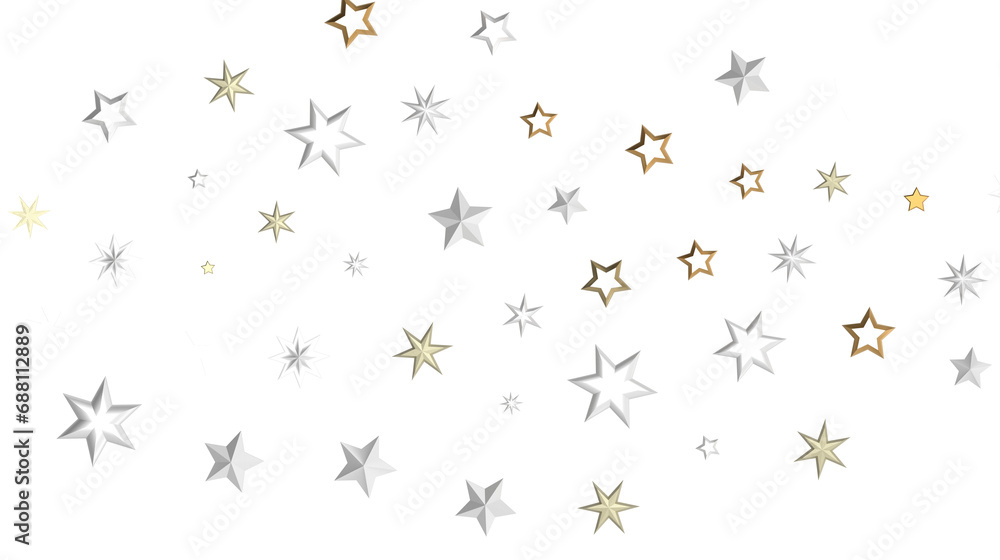Golden Dreamscapes: Step Into a 3D Rainfall of Gleaming Stars Golden Dreamscapes: Step Into a 3D Rainfall of Gleaming Stars