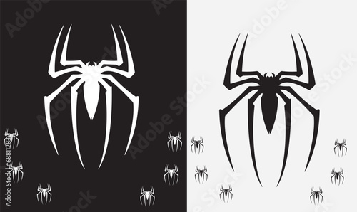 Intricate Spider EPS illustration, showcasing the fascinating details of this arachnid marvel