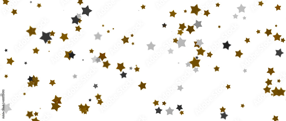 Gilded Wonders Unleashed: 3D Gold Stars Rain Illustration Mesmerizes Viewers Gilded Wonders Unleashed: 3D Gold Stars Rain Illustration Mesmerizes Viewers
