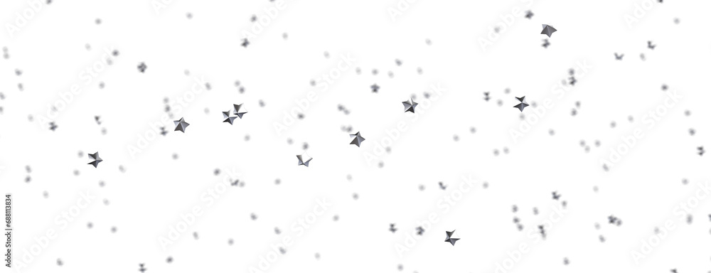 Twinkling Yuletide Skies: Breathtaking 3D Illustration of Falling Christmas Starlights Twinkling Yuletide Skies: Breathtaking 3D Illustration of Falling Christmas Starlights