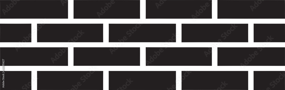 Robust Charm Brickwork Vector Logo Firm Foundation Brick Wall Symbol Robust Charm Brickwork Vector Logo Firm Foundation Brick Wall Symbol
