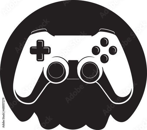 Joystick Junction Gamepad Vector Icon Controller Craft Gamepad Joystick Design