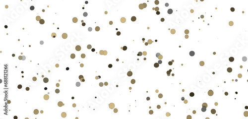 Glittering Triumph  Mind-Blowing 3D Illustration of gold  Confetti Celebration