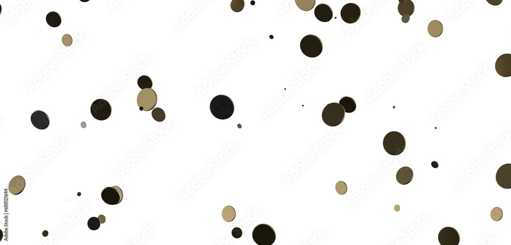 Glittering Triumph: Mind-Blowing 3D Illustration of gold Confetti Celebration Glittering Triumph: Mind-Blowing 3D Illustration of gold Confetti Celebration