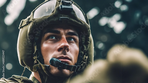 l Coraggio Sotto il Cielo- Ritratto di un Paracadutista photo