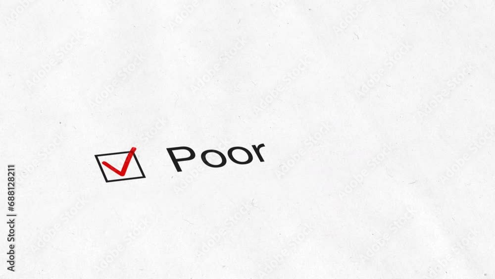Poor Checkbox Marking Survey Banner Poor Checkbox Marking Survey Banner