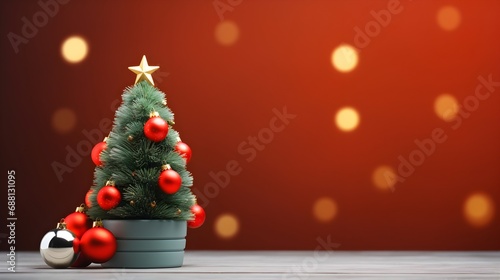 Empty Space Christmas Tree