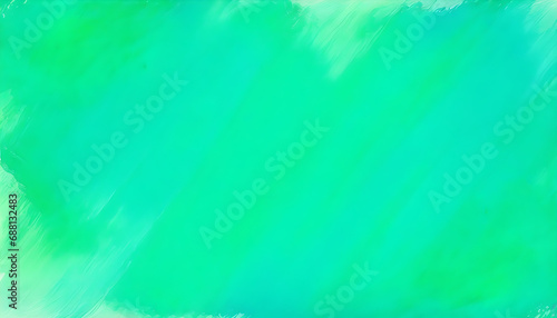 Blue green watercolor. Abstract aquarelle background with copy space for design. Drawn, hand painted. Web banner. Grunge background.
