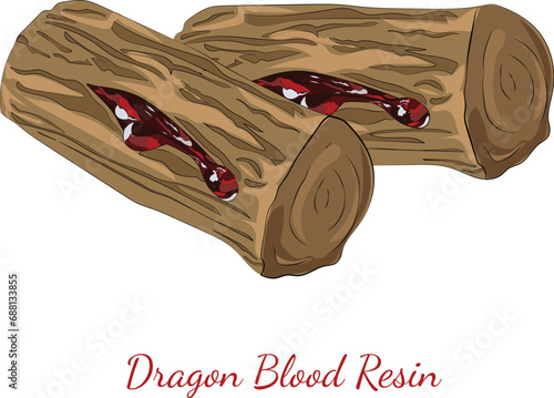 Dragon blood resin