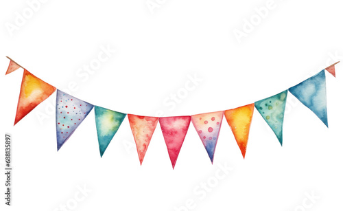 a watercolor bunting image collection bunting art,