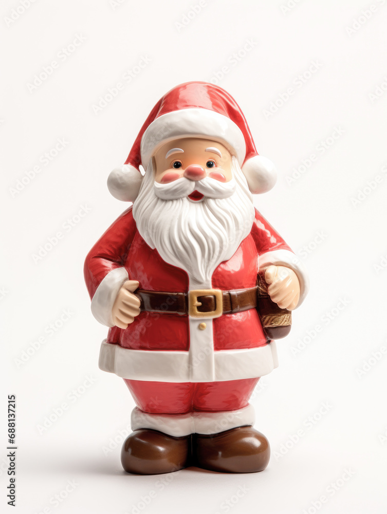 Santa clause 3D cartoon. christmas festival concept Santa clause 3D cartoon. christmas festival concept
