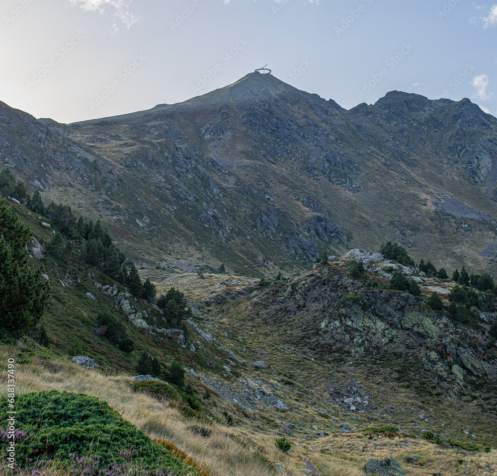 From an altitude of 2,701 meters, the Solar Viewpoint of Tristaina offers vistas of the main peaks in the parish of Ordino, including Andorra's Pico de Arcal?s.