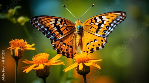 A butterfly in the natural world