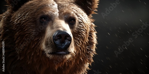 Realistic Bear Illustration